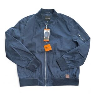 Lucky Brand Men's Navy Bomber Jacket